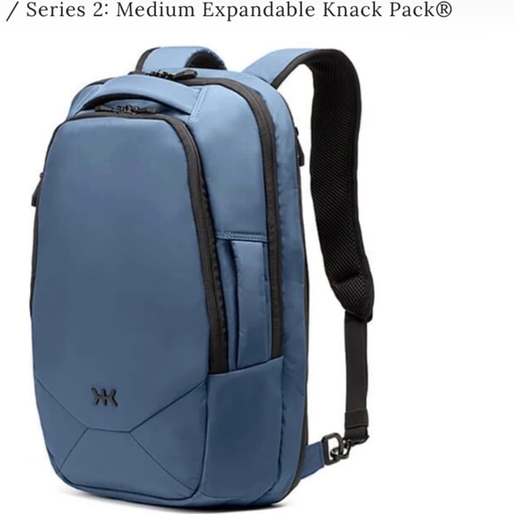 NWT KNACK SERIES 2: MEDIUM EXPANDABLE KNACK PACK Steel Blue - Picture 2 of 16